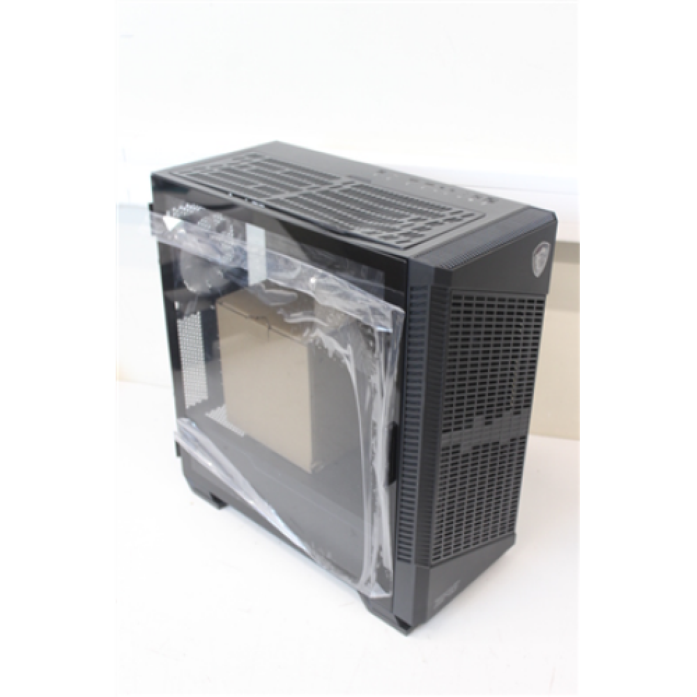SALE OUT. MSI MPG VELOX 100P AIRFLOW PC Case, Mid-Tower, USB 3.2, Audio-out, Mic-in DAMAGED PACKAGING, DENTS ON TOP , MSI PC Case , MPG VELOX 100P AIRFLOW , Side window , Black , Mid-Tower , DAMAGED PACKAGING, DENTS ON TOP , Power supply included No , ATX