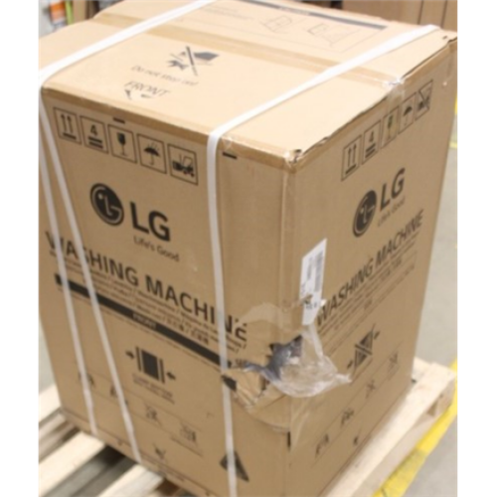 SALE OUT. LG Washing Machine With Dryer F2DV5S7S1E Energy efficiency class D Front loading Washing capacity 7 kg 1200 RPM Depth 46 cm Width 60 cm Display LED Drying system Drying capacity 5 kg Steam function Direct drive Wi-Fi White DAMAGED PACKAGING
