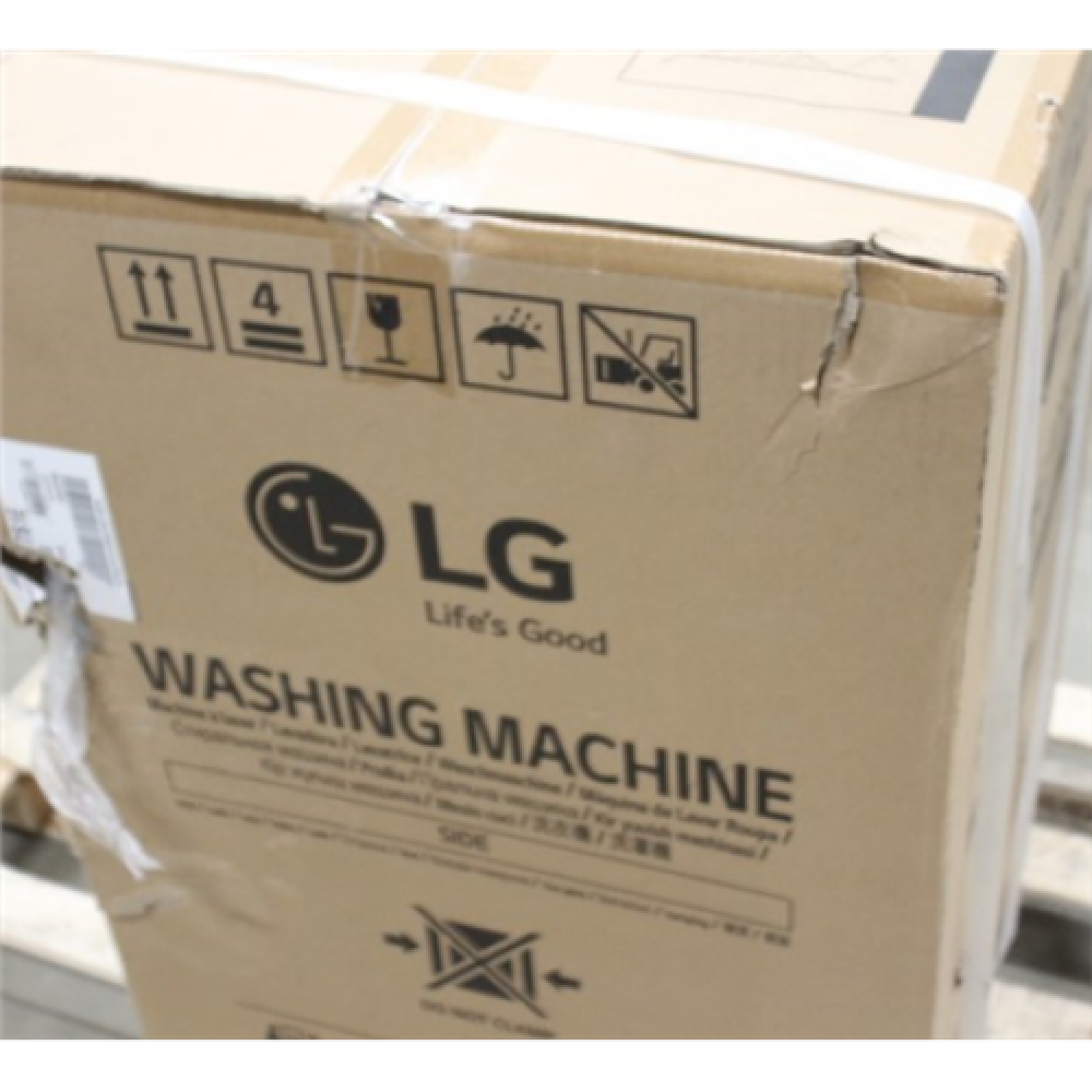 SALE OUT. LG Washing Machine With Dryer F2DV5S7S1E Energy efficiency class D Front loading Washing capacity 7 kg 1200 RPM Depth 46 cm Width 60 cm Display LED Drying system Drying capacity 5 kg Steam function Direct drive Wi-Fi White DAMAGED PACKAGING