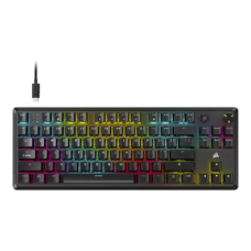 Corsair K70 CORE TKL , Tenkeyless Mechanical Gaming Keyboard , Wired , NA , Black , 0.973 g , MLX RED