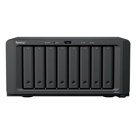 Synology DiskStation , DS1825+ , AMD Ryzen , V1500B , 8 GB , DDR4 , Black