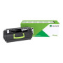 Lexmark 62D2X0E , 622XE Extra High Yield Corporate Cartridge (45k) , Cartridge , Black