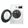 Whirlpool Washing machine , W8 09AD SILENCE EE , Energy efficiency class A , Front loading , Washing capacity 10 kg , 1400 RPM , Depth 69.9 cm , Width 67.7 cm , Display , LCD , Steam function , Direct drive , White