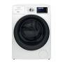Whirlpool Washing machine , W8 09AD SILENCE EE , Energy efficiency class A , Front loading , Washing capacity 10 kg , 1400 RPM , Depth 69.9 cm , Width 67.7 cm , Display , LCD , Steam function , Direct drive , White