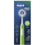 Oral-B Electric Toothbrush , Pro Junior 6+ , Rechargeable , For children , Number of brush heads included 1 , Number of teeth brushing modes 3 , Green
