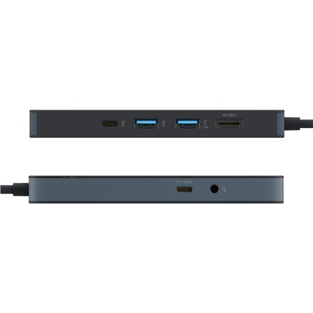Hyper HyperDrive Flex 8 Port USB-C Hub, Black , HD4102BKGL , HDMI ports quantity 1