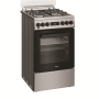 Whirlpool Cooker , W5G8LMSWTX , Hob type Gas , Oven type Electric , Stainless steel , Width 50 cm , Depth 60 cm , 60 L