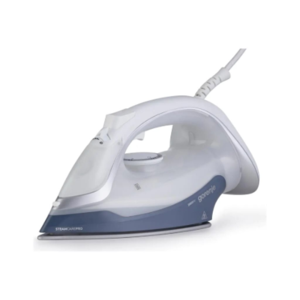 Gorenje Steam Iron , SIK2600WB , Steam Iron , 2600 W , Water tank capacity 450 ml , Continuous steam 45 g/min , Blue/Black
