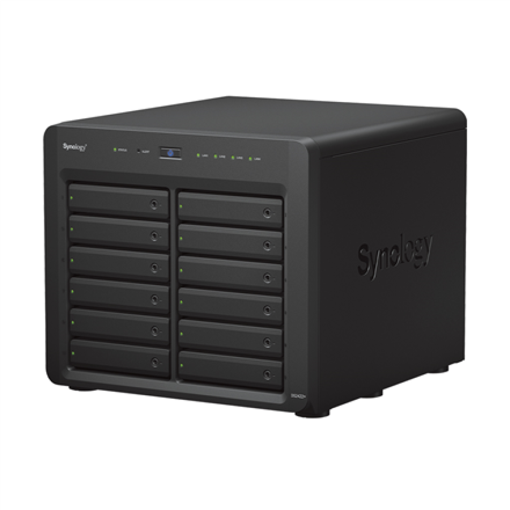 Synology , Tower NAS , DS2422+ , Up to 12 HDD/SSD Hot-Swap , AMD Ryzen , Ryzen V1500B Quad Core , Processor frequency 2.2 GHz , 4 GB , DDR4