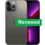 Apple , RENEW , Grade B , iPhone 13 Pro Max , Graphite , 6.7 , Super Retina XDR OLED , 2778 x 1284 pixels , A15 Bionic , 6 GB , 128 GB , Dual SIM , 5G , 12+12+12 MP , iOS , 18