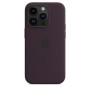 Apple 14 Pro Silicone Case with MagSafe Elderberry