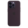 Apple 14 Pro Silicone Case with MagSafe Elderberry