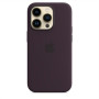 Apple 14 Pro Silicone Case with MagSafe Elderberry