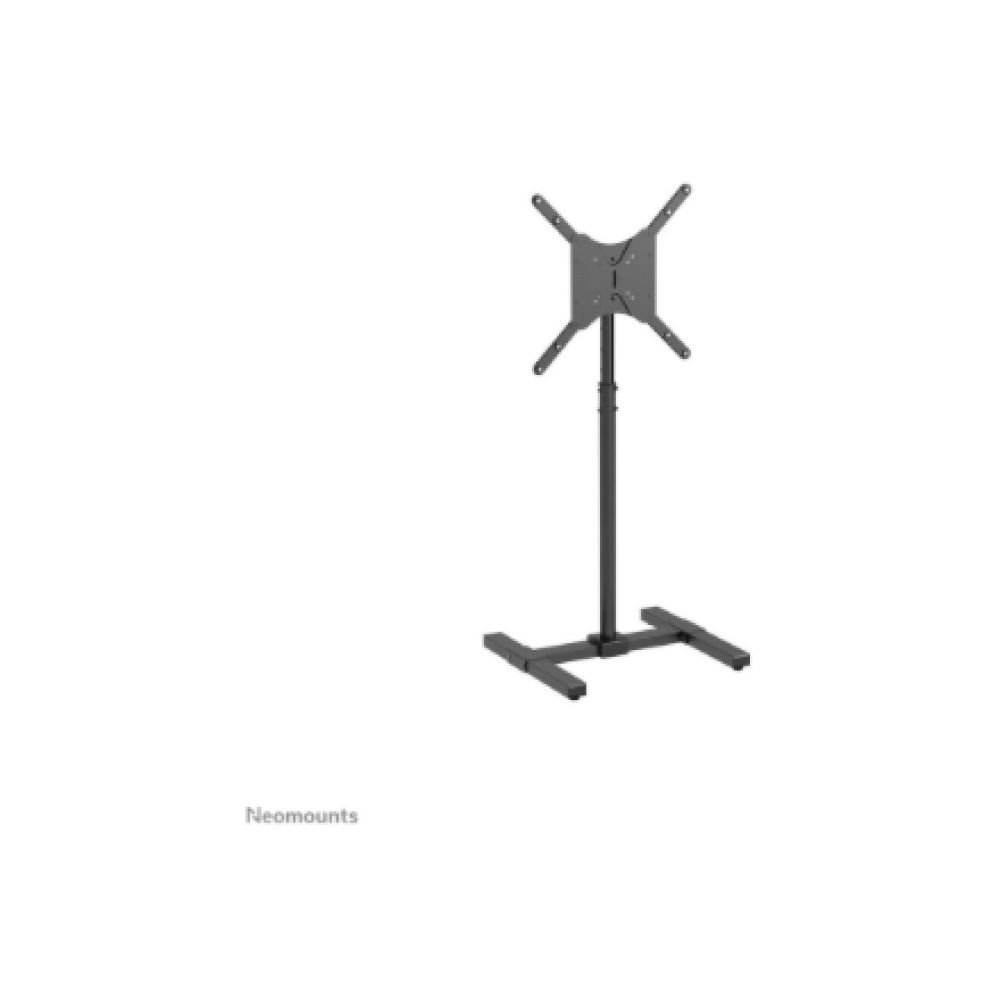 Neomounts Floor stand , NS-FS100BLACK , Height adjustment, Tilt, Rotate , 10-55 , Maximum weight (capacity) 20 kg , Black
