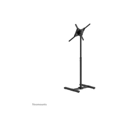 Neomounts Floor stand , NS-FS100BLACK , Height adjustment, Tilt, Rotate , 10-55 , Maximum weight (capacity) 20 kg , Black