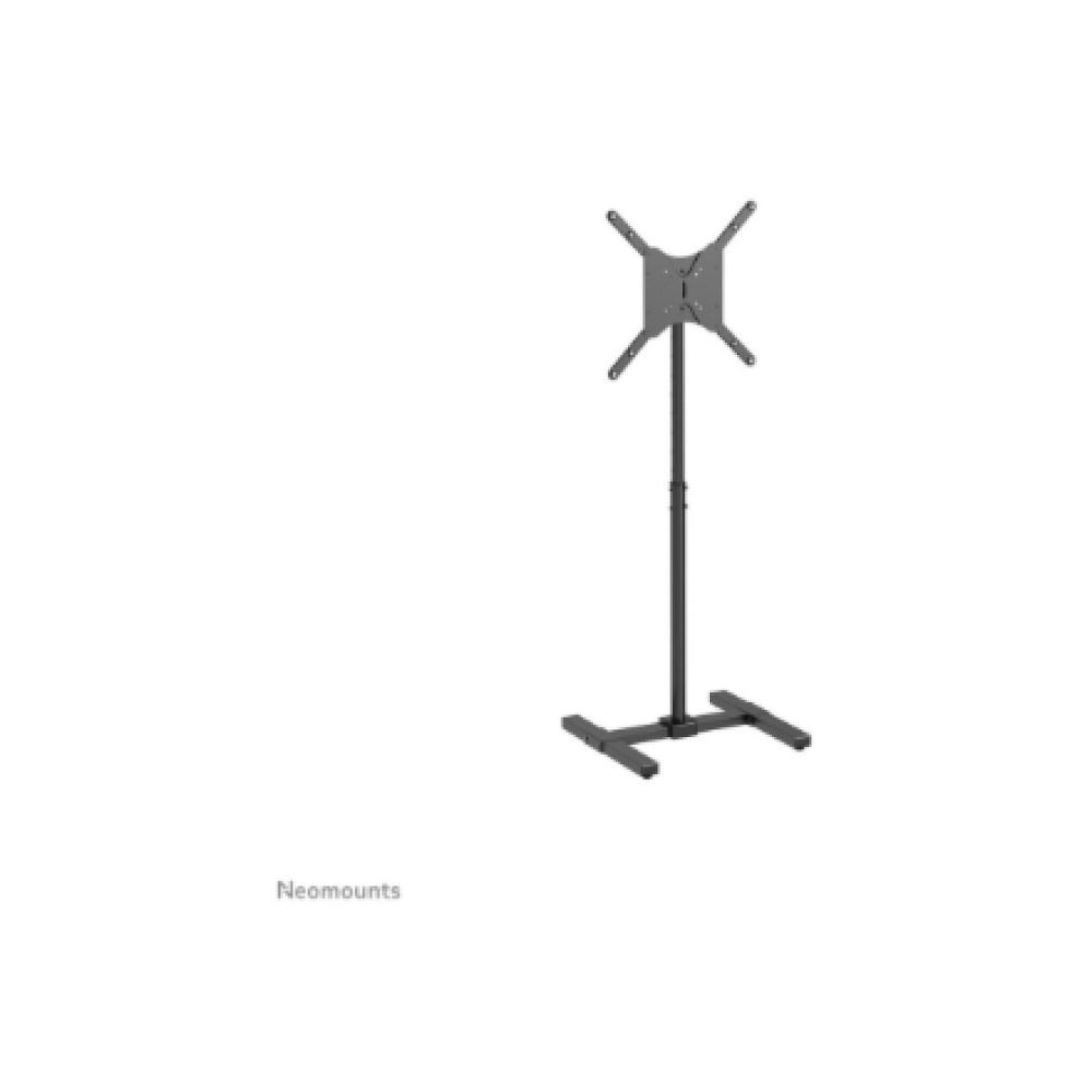 Neomounts Floor stand , NS-FS100BLACK , Height adjustment, Tilt, Rotate , 10-55 , Maximum weight (capacity) 20 kg , Black
