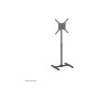 Neomounts Floor stand , NS-FS100BLACK , Height adjustment, Tilt, Rotate , 10-55 , Maximum weight (capacity) 20 kg , Black