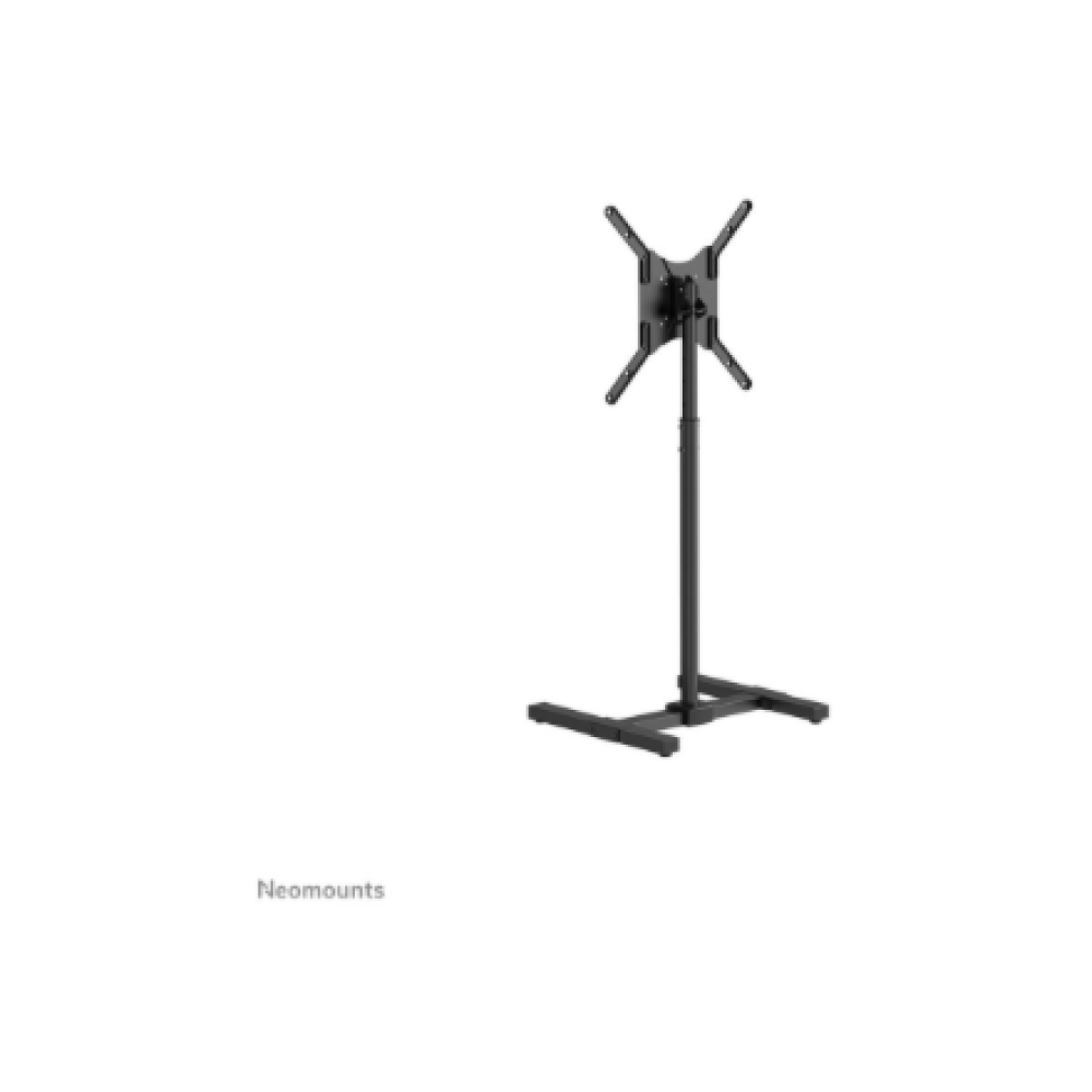 Neomounts Floor stand , NS-FS100BLACK , Height adjustment, Tilt, Rotate , 10-55 , Maximum weight (capacity) 20 kg , Black