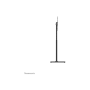 Neomounts Floor stand , NS-FS100BLACK , Height adjustment, Tilt, Rotate , 10-55 , Maximum weight (capacity) 20 kg , Black