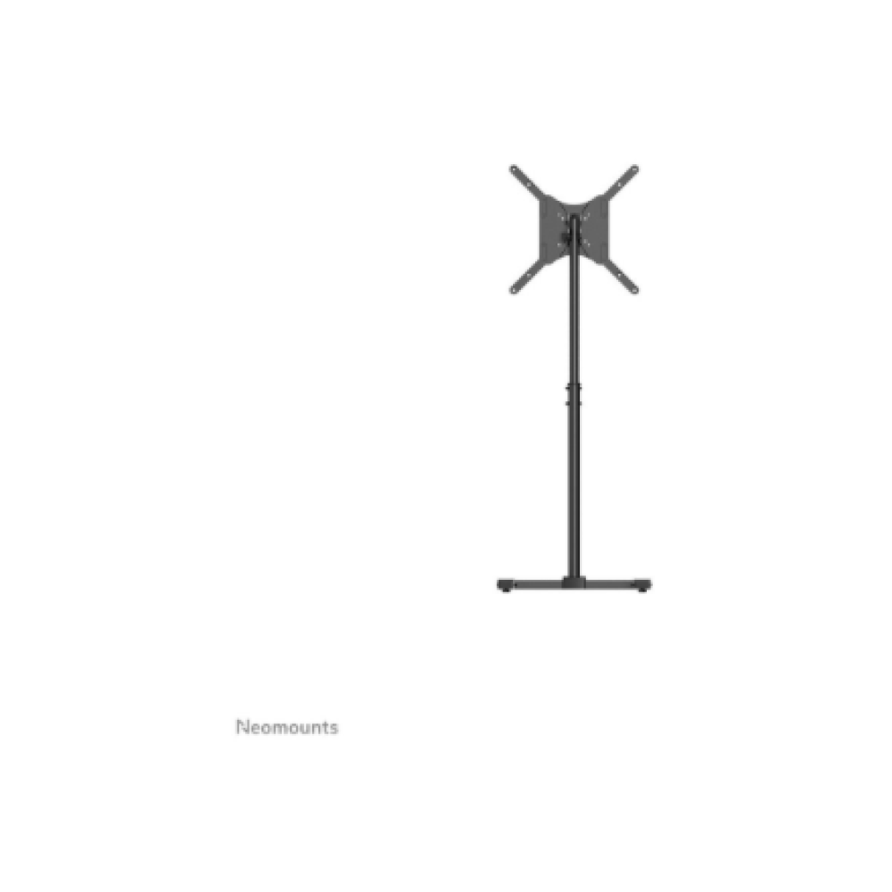 Neomounts Floor stand , NS-FS100BLACK , Height adjustment, Tilt, Rotate , 10-55 , Maximum weight (capacity) 20 kg , Black