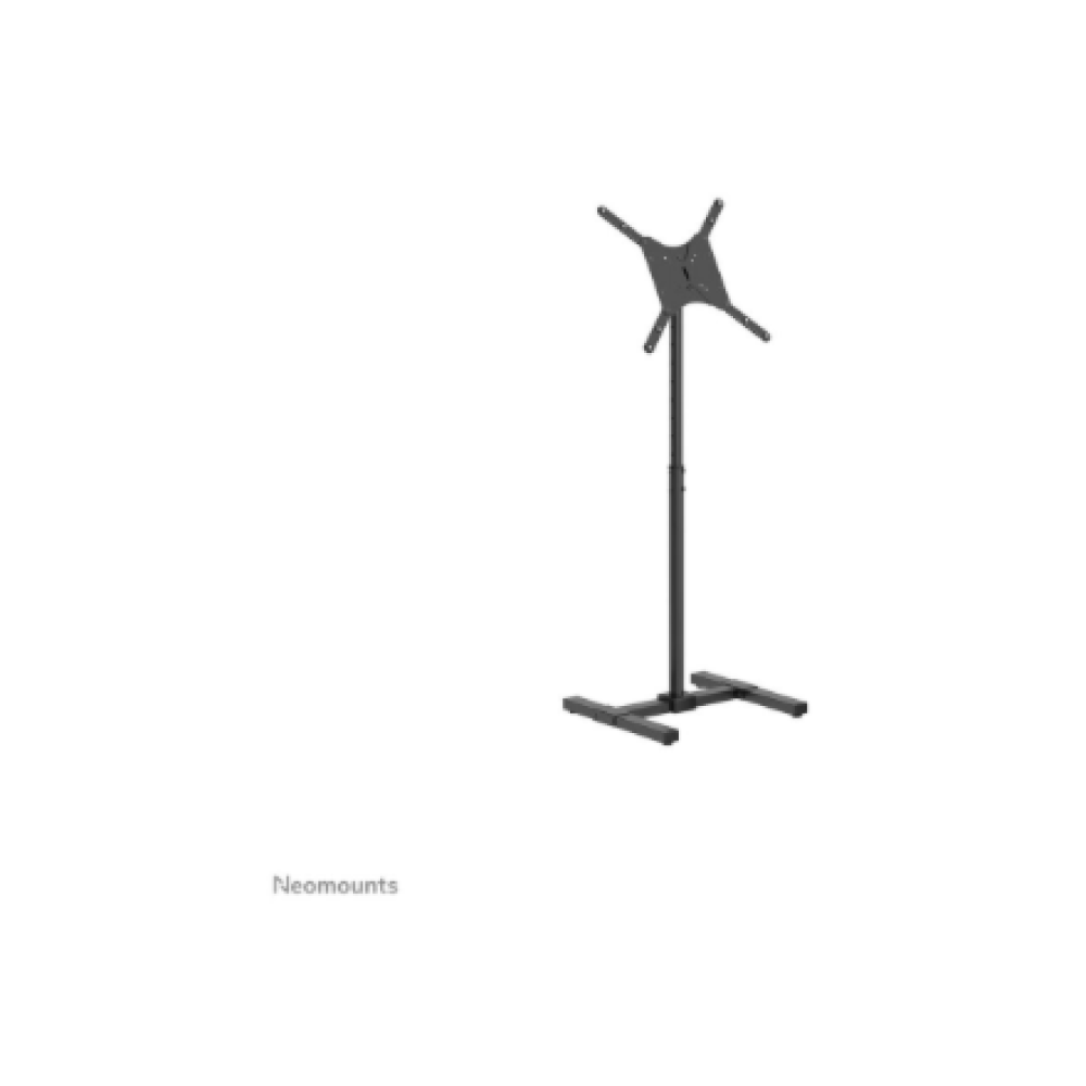Neomounts Floor stand , NS-FS100BLACK , Height adjustment, Tilt, Rotate , 10-55 , Maximum weight (capacity) 20 kg , Black