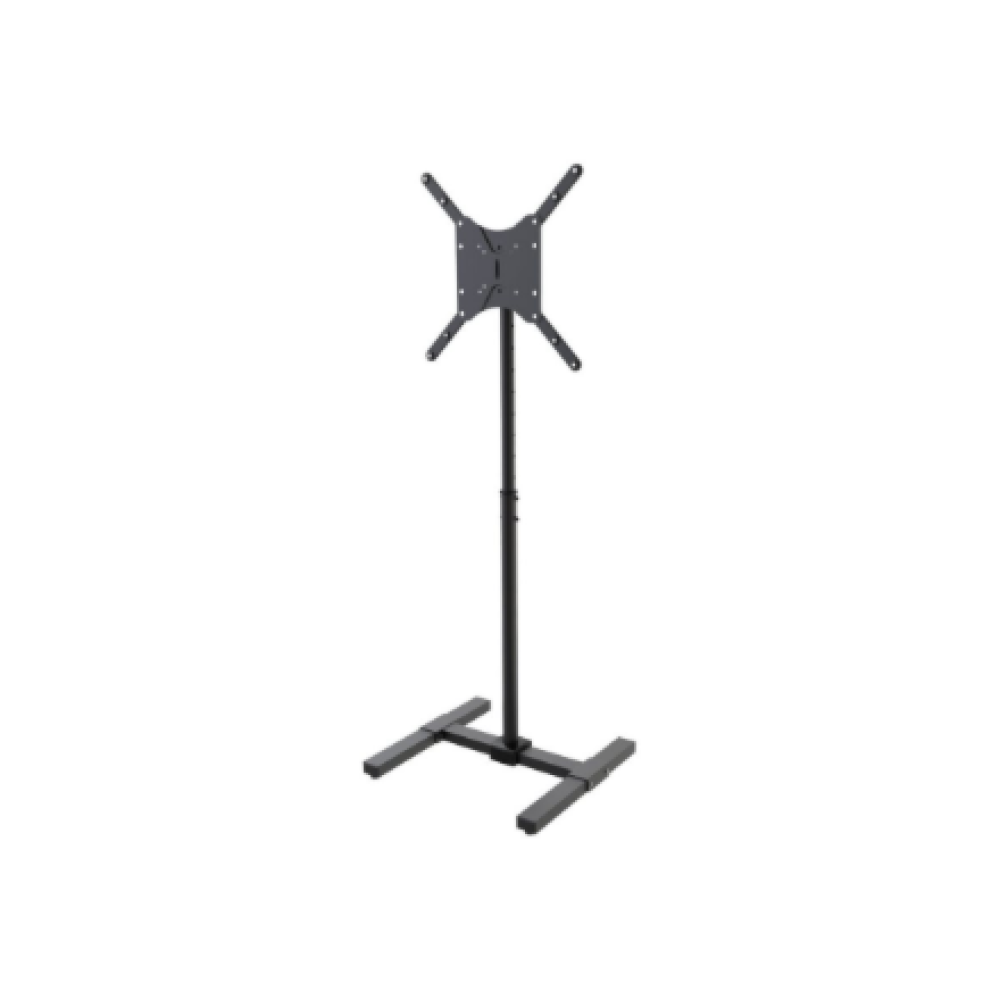Neomounts Floor stand , NS-FS100BLACK , Height adjustment, Tilt, Rotate , 10-55 , Maximum weight (capacity) 20 kg , Black