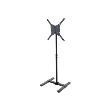 Neomounts Floor stand , NS-FS100BLACK , Height adjustment, Tilt, Rotate , 10-55 , Maximum weight (capacity) 20 kg , Black