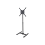 Neomounts Floor stand , NS-FS100BLACK , Height adjustment, Tilt, Rotate , 10-55 , Maximum weight (capacity) 20 kg , Black