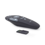 Gembird , Wireless presenter with laser pointer , WP-L-01 , Black , Depth 25 mm , Height 105 mm , Red laser pointer. 4 buttons to control most used PowerPoint presentation functions. Interface: USB. Presenter control distance: up to 10 m. , Yes , Weight 6