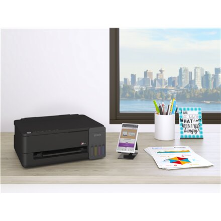 Epson EcoTank , L1350 , Inkjet , Colour , Multifuction Printer , A4 , Wi-Fi , Black