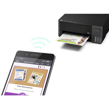 Epson EcoTank , L1350 , Inkjet , Colour , Multifuction Printer , A4 , Wi-Fi , Black
