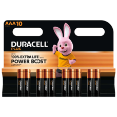 Duracell Plus Boost MN2400, BL10 , AAA