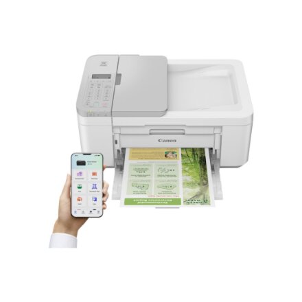 Canon , PIXMA TR4756i , Inkjet , Colour , Multifunction printer , A4/Legal , Wi-Fi , White