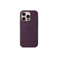 Apple Case with MagSafe , Apple , iPhone 16 Pro , Silicone , Plum