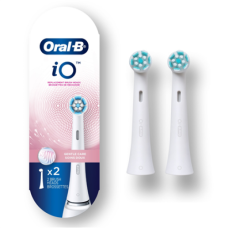 Oral-B , iO Refill Gentle Care , Replaceable Toothbrush Heads , Heads , For adults , Number of brush heads included 2 , Number of teeth brushing modes Does not apply , White