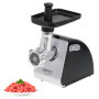 Camry , Meat mincer , CR 4812 , Silver/Black , 1600 W , Number of speeds 2 , Throughput (kg/min) 2 , Gullet; 3 strainers; Kebble tip; Pusher; Tray