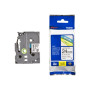 Brother , TZ-251 Laminated Tape , Black on White , TZe , 8 m , 2.4 cm