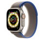 Apple , Trail Loop - S/M , 49 , Blue/Gray , Nylon , Band fits 130–180mm wrists