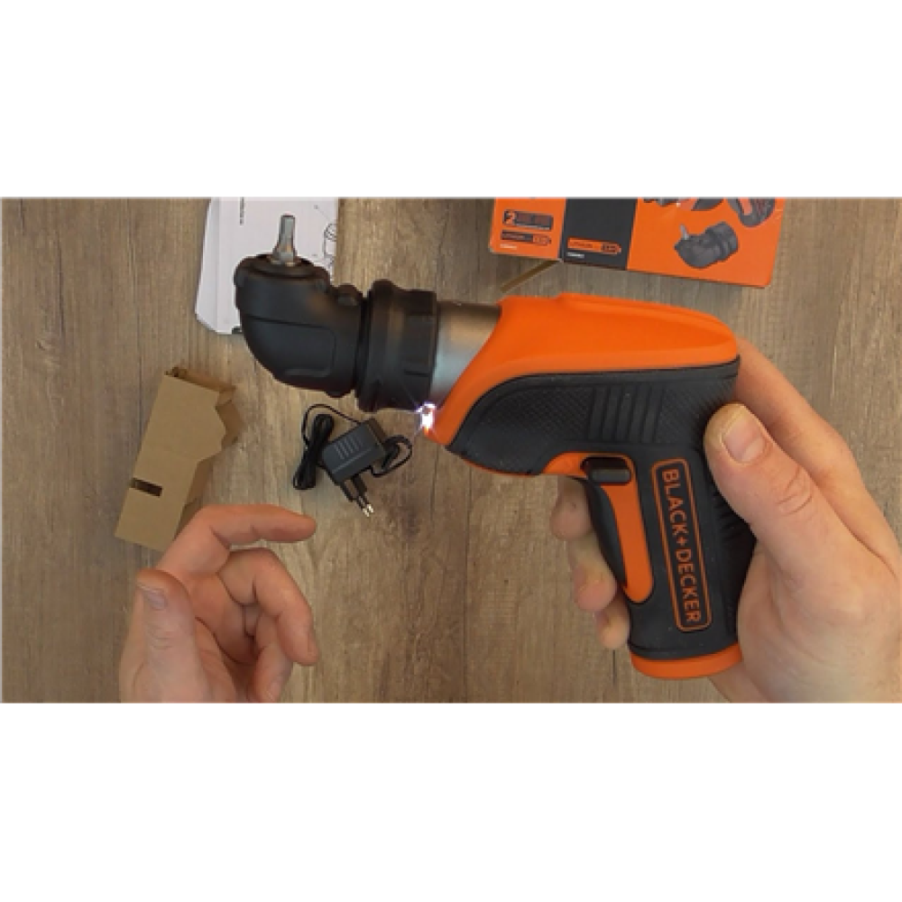BLACK & DECKER , Cordless Screwdriver , BDCS3652LC-QW , 1.5 Ah , Lithium-Ion (Li-Ion)