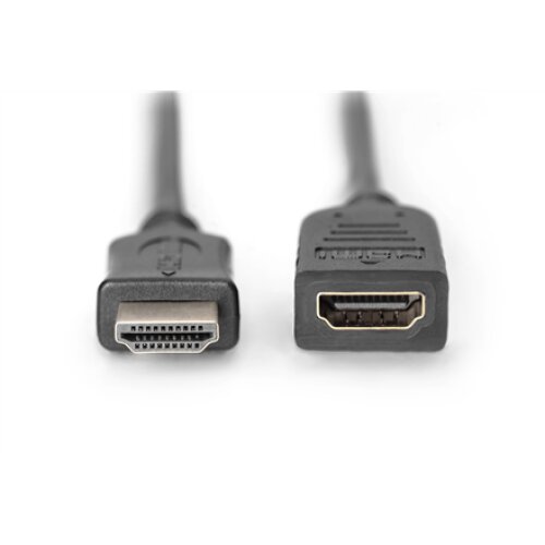 Digitus , HDMI High Speed extension cable , AK-330201-050-S , Type A M/F HDMI Female (type A) , HDMI Male (type A)