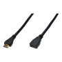 Digitus , HDMI High Speed extension cable , AK-330201-050-S , Type A M/F HDMI Female (type A) , HDMI Male (type A)