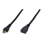 Digitus , HDMI Female (type A) , HDMI Male (type A) , AK-330201-050-S , Type A M/F