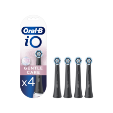Oral-B , Toothbrush replacement , iO Gentle Care , Heads , For adults , Number of brush heads included 4 , Number of teeth brushing modes Does not apply , Black