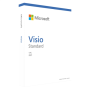 Microsoft , Visio Std 2021 Windows , D86-05954 , English , Medialess