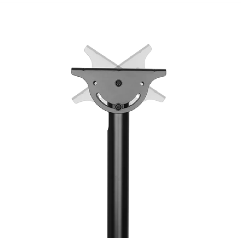 Neomounts NM-C440DBLACK Dual monitor/TV mount ceiling , Adjustable Height, Rotate, Tilt, Swivel , 32-60 , Maximum weight (capacity) 45 kg , Black
