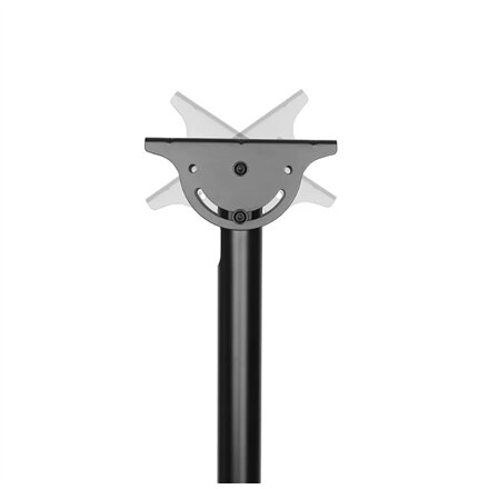 Neomounts NM-C440DBLACK Dual monitor/TV mount ceiling , Adjustable Height, Rotate, Tilt, Swivel , 32-60 , Maximum weight (capacity) 45 kg , Black