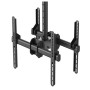 Neomounts NM-C440DBLACK Dual monitor/TV mount ceiling , Adjustable Height, Rotate, Tilt, Swivel , 32-60 , Maximum weight (capacity) 45 kg , Black