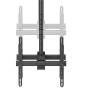 Neomounts NM-C440DBLACK Dual monitor/TV mount ceiling , Adjustable Height, Rotate, Tilt, Swivel , 32-60 , Maximum weight (capacity) 45 kg , Black