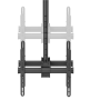 Neomounts NM-C440DBLACK Dual monitor/TV mount ceiling , Adjustable Height, Rotate, Tilt, Swivel , 32-60 , Maximum weight (capacity) 45 kg , Black