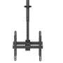 Neomounts NM-C440DBLACK Dual monitor/TV mount ceiling , Adjustable Height, Rotate, Tilt, Swivel , 32-60 , Maximum weight (capacity) 45 kg , Black